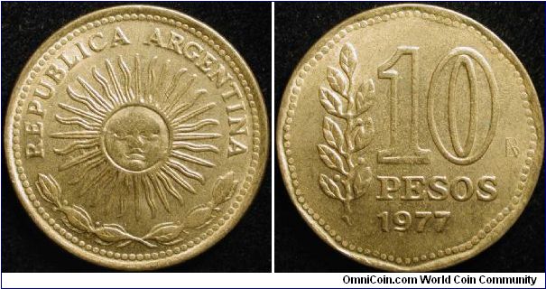10 Pesos
Aluminium bronze