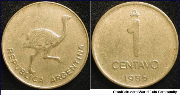 1 Centavo
Brass