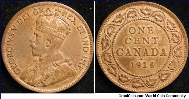 1 Cent
Bronze
George V