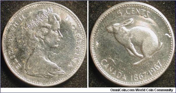 5 Cents
Nickel
Elizabeth II