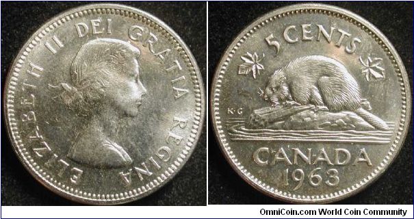 5 Cents
Nickel
Elizabeth II