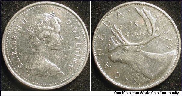 25 Cents
Nickel
Elizabeth II