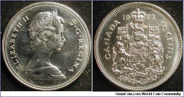 50 Cents
Nickel
Elizabeth II