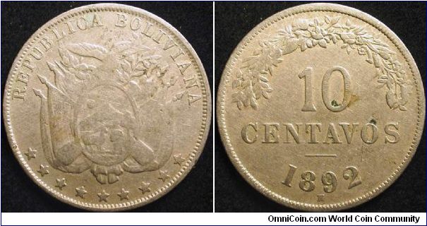 10 Centavos
Cu-Ni