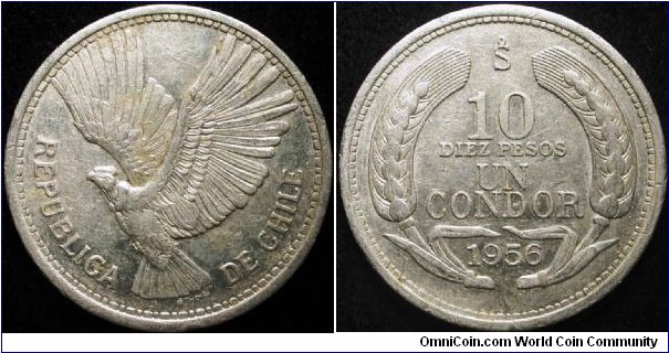 10 Pesos 1 Condor
Aluminium