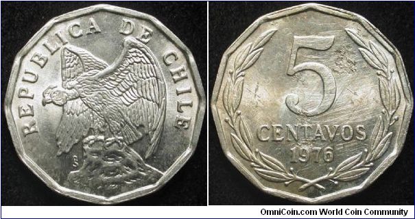 5 Centavos
Aluminium