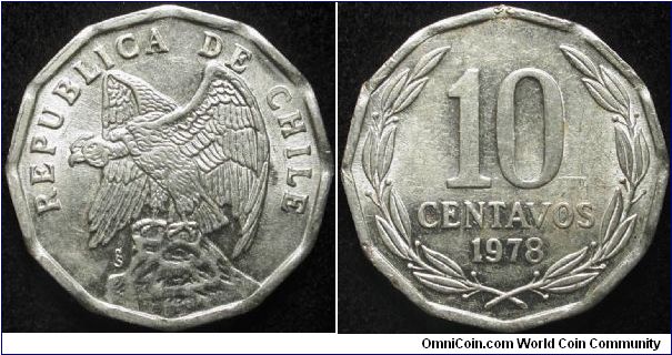 10 Centavos
Aluminium