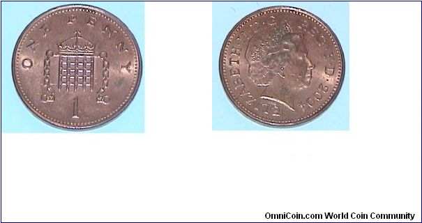 1 Penny Q Elizabeth II