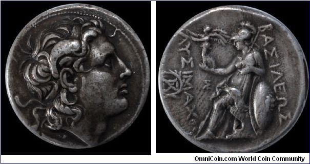 Tetradrachm, Thrace. 305-281 BC.