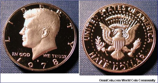1978-S Kennedy Half Dollar Proof