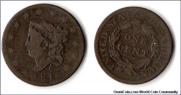 1816 U.S. Large Cent