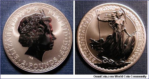 1998 Silver Brittania