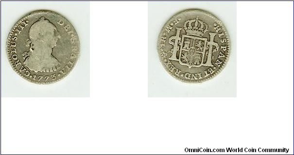 SPAIN-PHILIPPINES.SEMI-KEY COIN. VERY HARD TO FIND ONE OF THESE THAT HASN'T BEEN HOLED! THE IGOROT AND KALINGA TRIBAL PEOPLES OF THE CORDILLERAS IN BENGUET PROVINCE, ARE KNOWN FOR HOLING, AND WEARING THESE COINS.