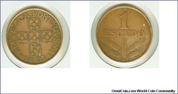 Nice 1 escudo from Portugal.