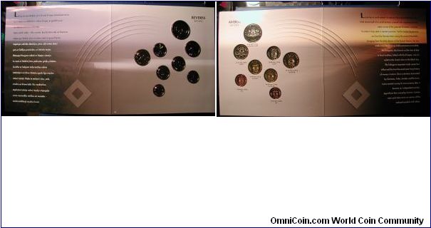 Latvia Coin set
