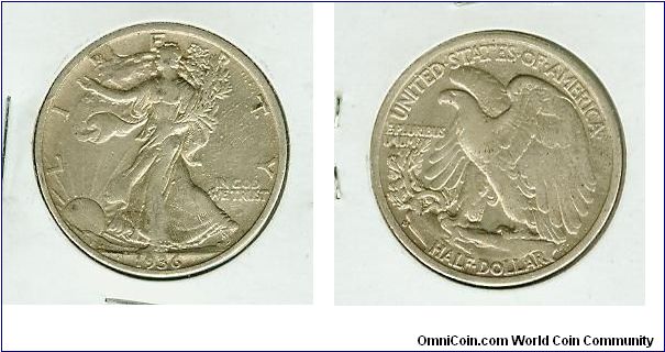 NICE 1936s WALKER HALF DOLLAR