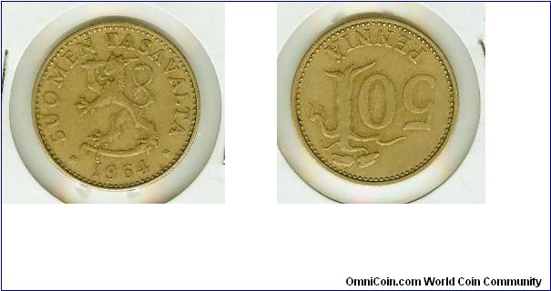 50 PENNIA FROM FINLAND