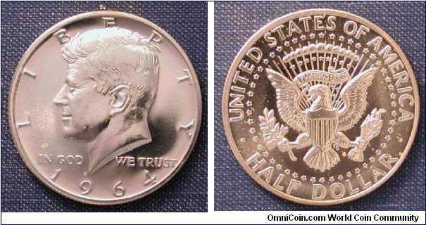 1964 Kennedy Half Dollar Proof