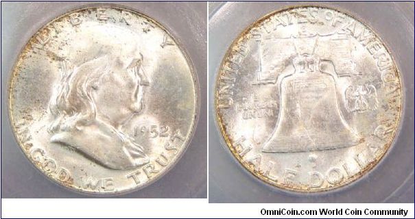 Franklin Half Dollar. (D Mint)