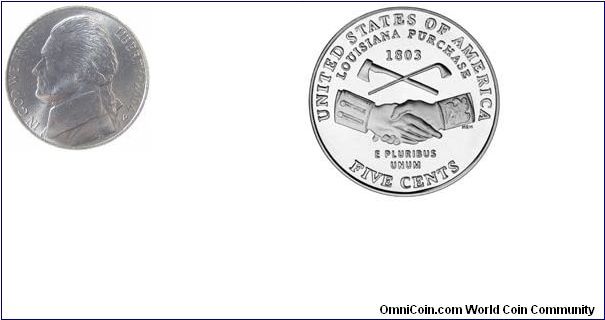 Peace Medal Nickel (D Mint)