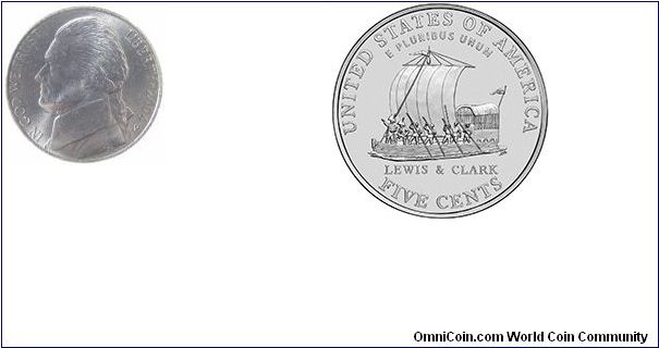 Keelboat Nickel (D Mint)