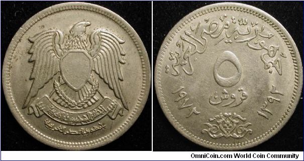 5 Piastres
Cu-Ni
AH 1392