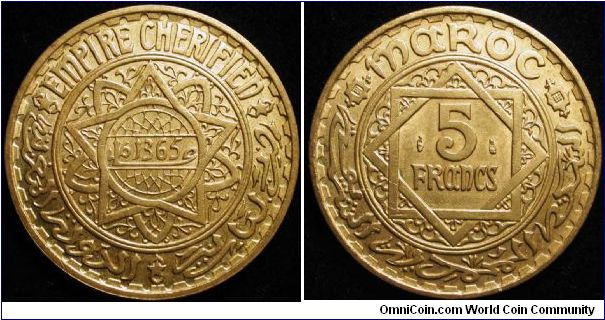 5 Francs
Aluminium bronze