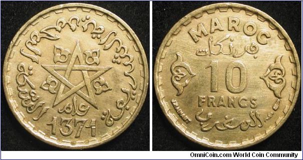 10 Francs
Aluminium bronze