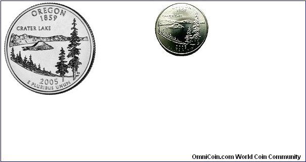 Oregon State Quarter (P Mint)