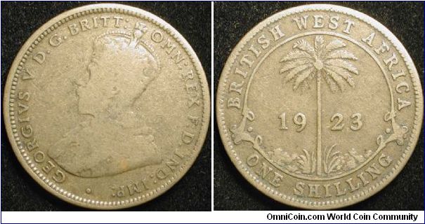 1 Shilling
Nickel brass
George V