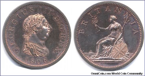 1806 Proof Penny