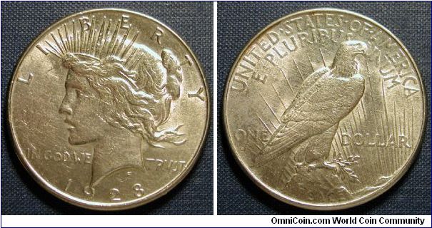 1928-S Peace Dollar