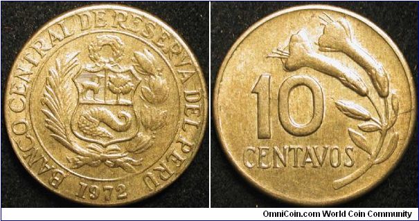 10 Centavos
Brass
Plain Edge