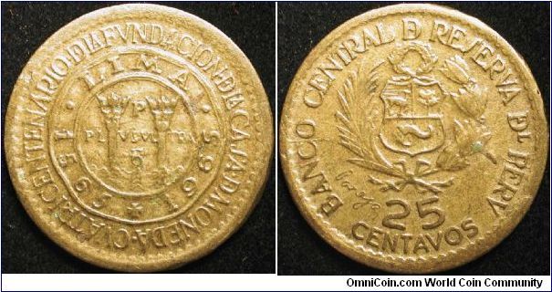 25 Centavos
Brass
400 yrs Lama Mint