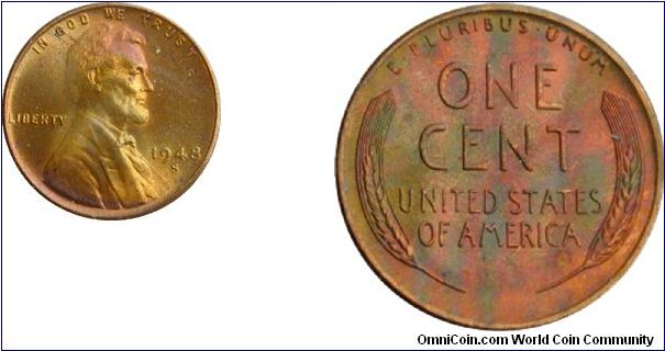 Wheat Penny (S mint)