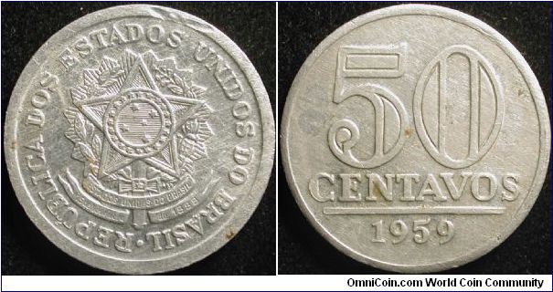 50 Centavos
Aluminium