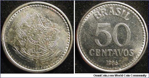 50 Centavos
Stainless steel