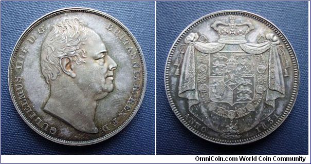 William IV Pattern Proof Crown