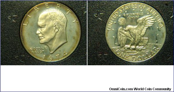 1974 Toned Ike, Brown Box