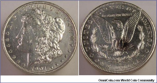 1901 O VAM 40 Far Slanted Date
Cleaned, bought for a little above silver price.