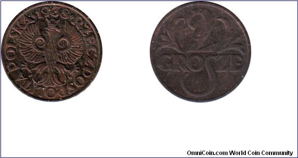 1938 2 grosze