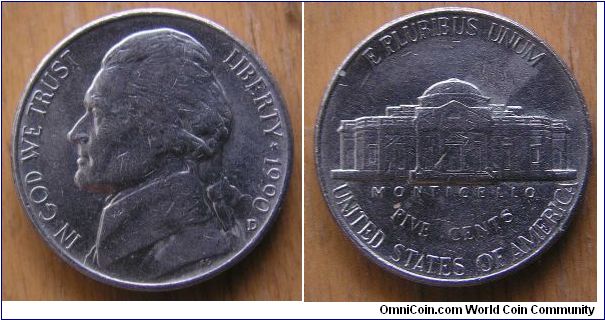 Nickle.

From circulation.                                                                                                                                                                                                                                                                                                                                                                                                                                                                                        