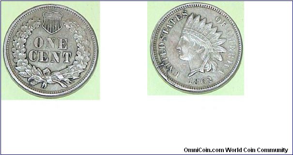 1 Cent. Red Indian