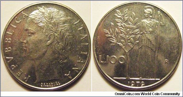 Italy 1979 100 lira. SOLD! 20c