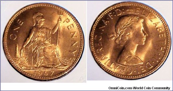 One Penny, Great Britain