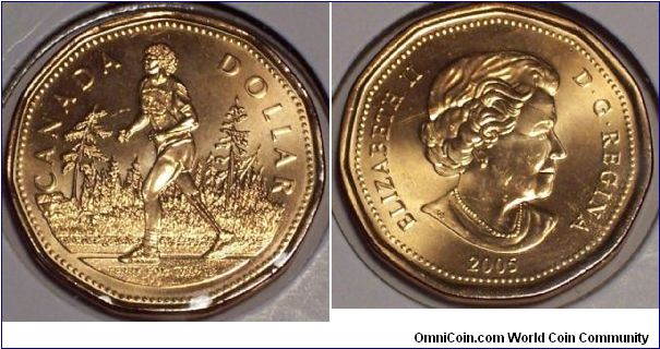 Canada Dollar commemorating Terry Fox