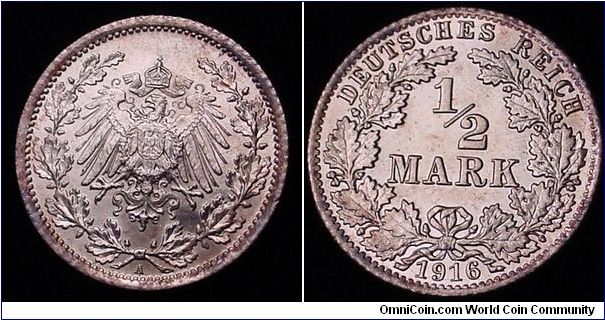 1916-A Half Mark UNC

***Sold***
