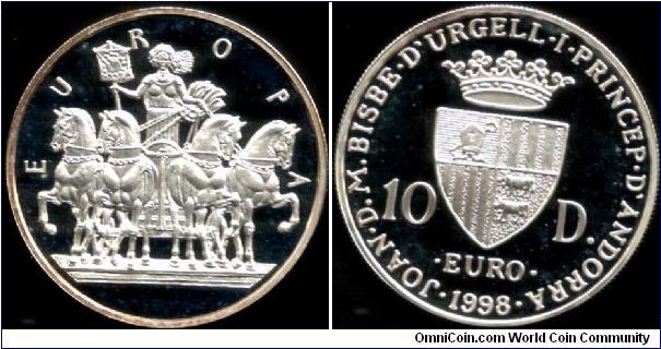 `Europa - Chariot' silver 10 diners