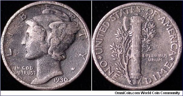 Mercury Dime 1930

***Private Collection***