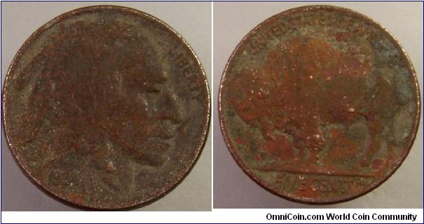 1934 Indian head nickel
First good metal detector find.